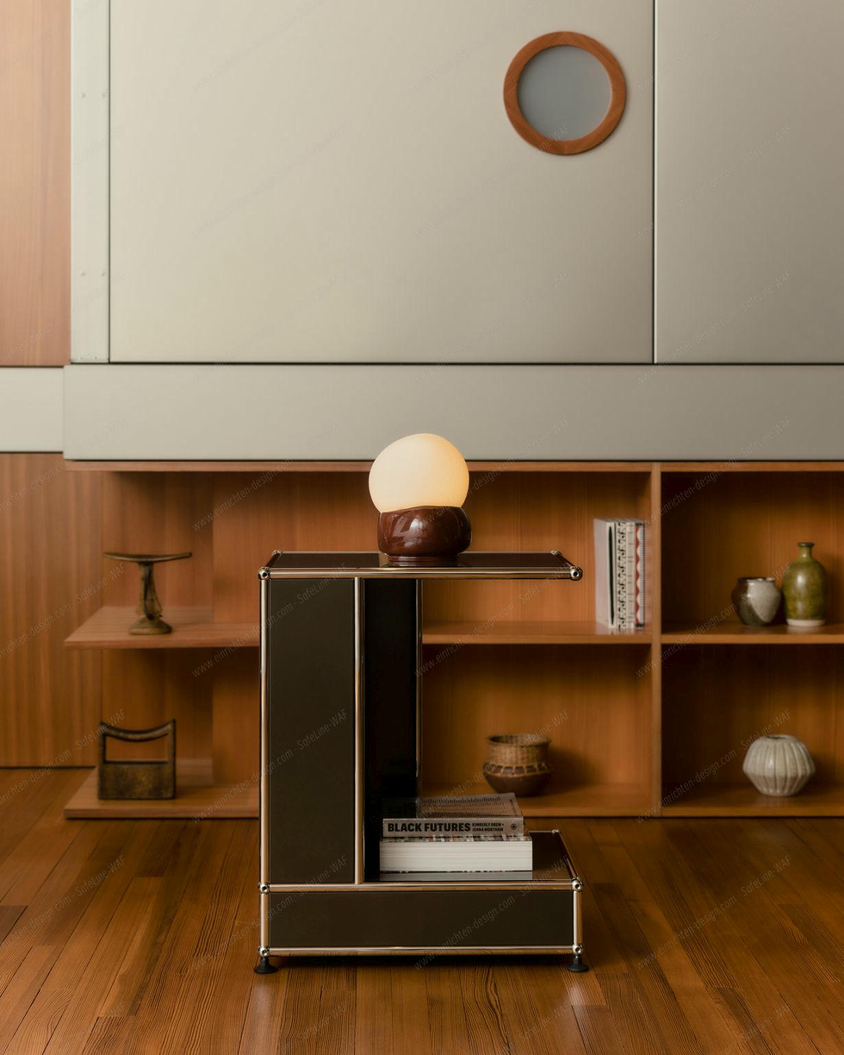 Arkad side table USM Haller x Armando Cabral