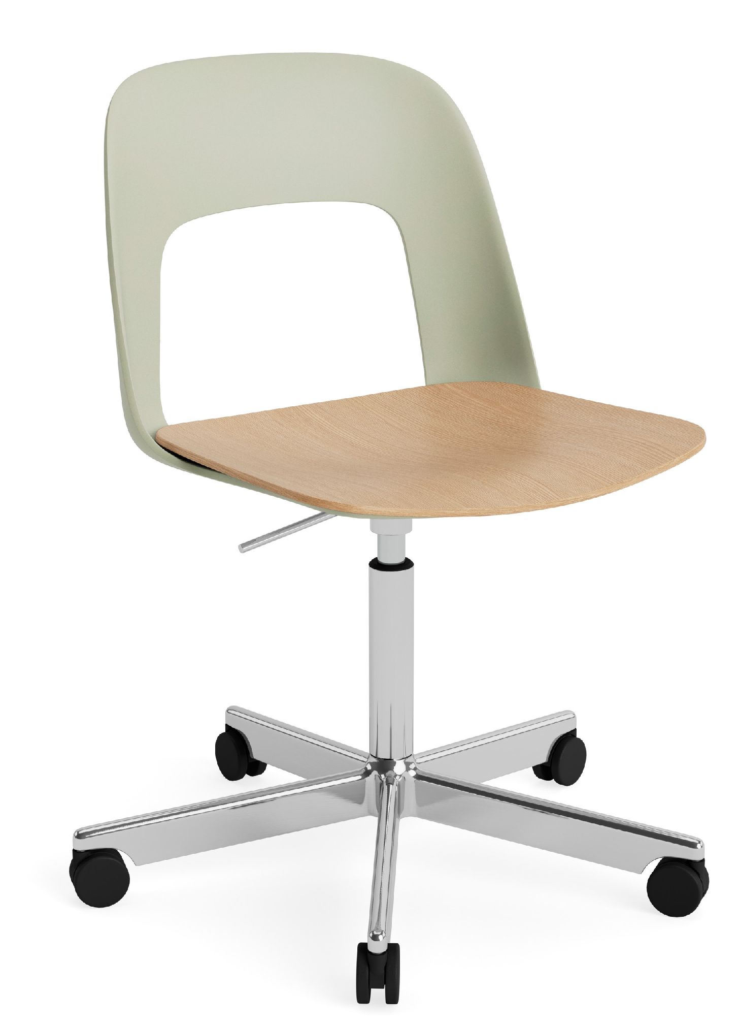 Layout Side Chair 142 5-star swivel base chair Hay  