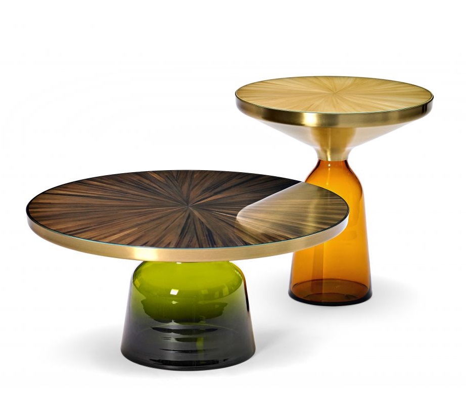 Table top Straw marquetry for Bell Coffee Table ClassiCon