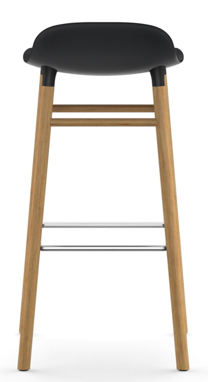 Form Barstool  H 75 cm Wood Normann Copenhagen