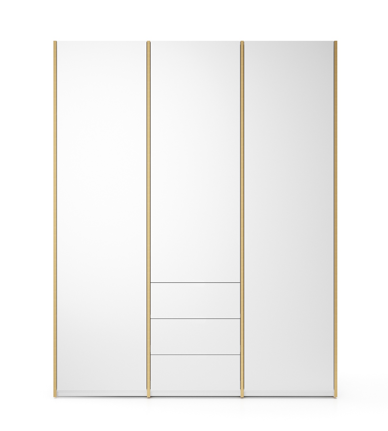 MODULAR PLUS wardrobe combination with 3 drawers Müller Möbelwerkstätten