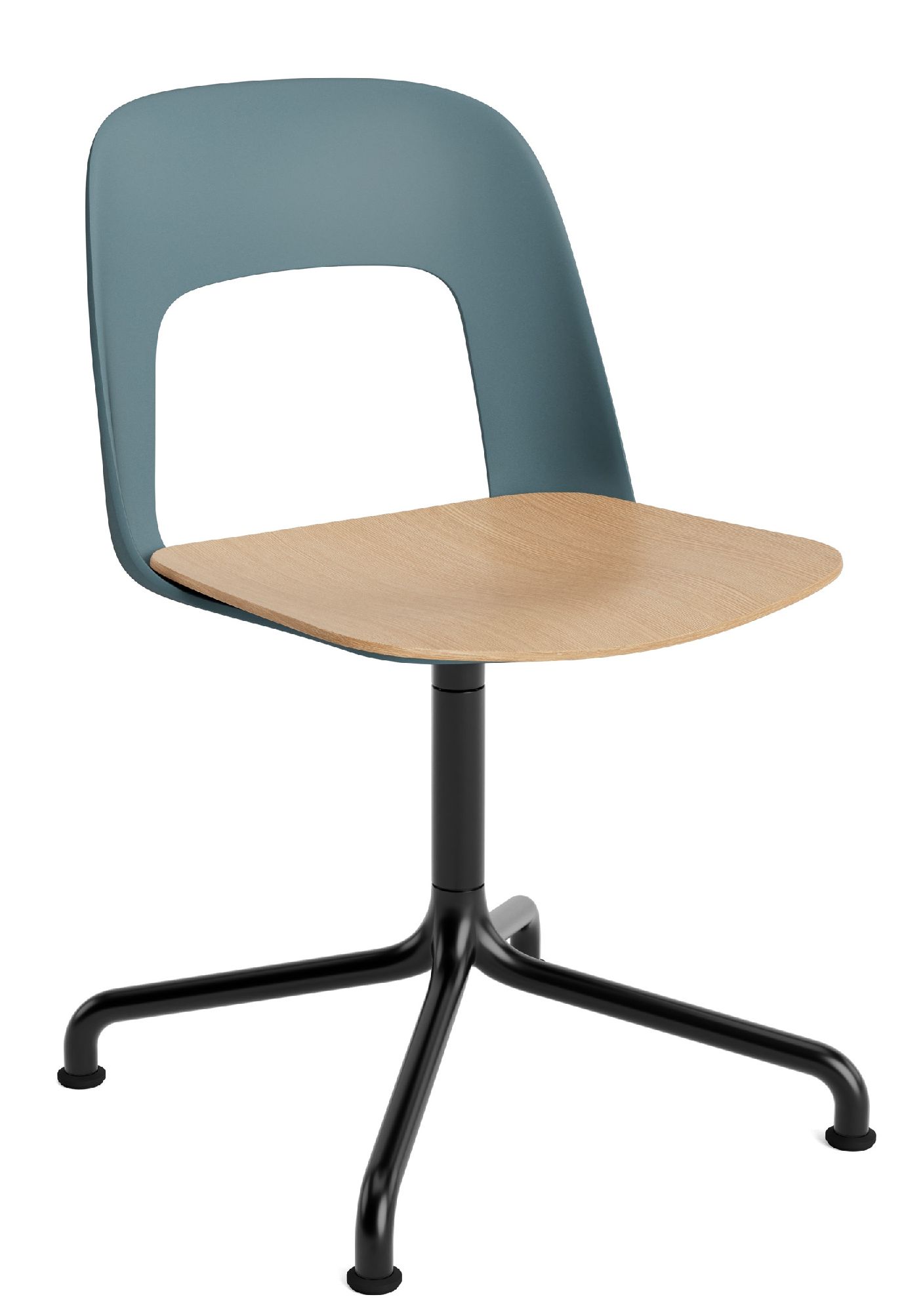 Layout Side Chair 152 4-star swivel chair Hay 