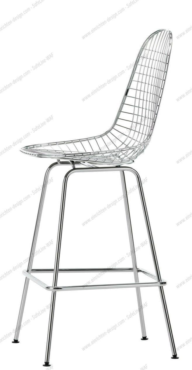 Eames Wire Bar Stool Medium Vitra