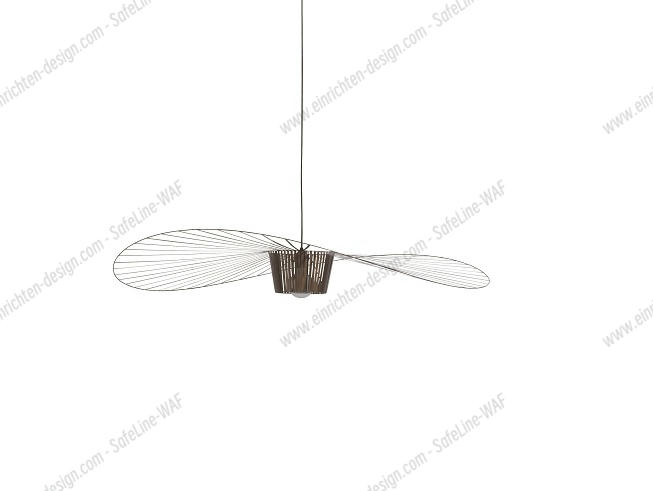 Vertigo Pendant Light Medium Bronze Petite Friture