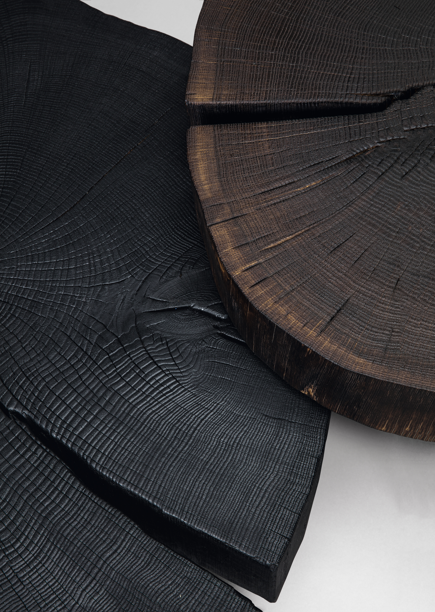 Stomp side table H28 charburned Janua