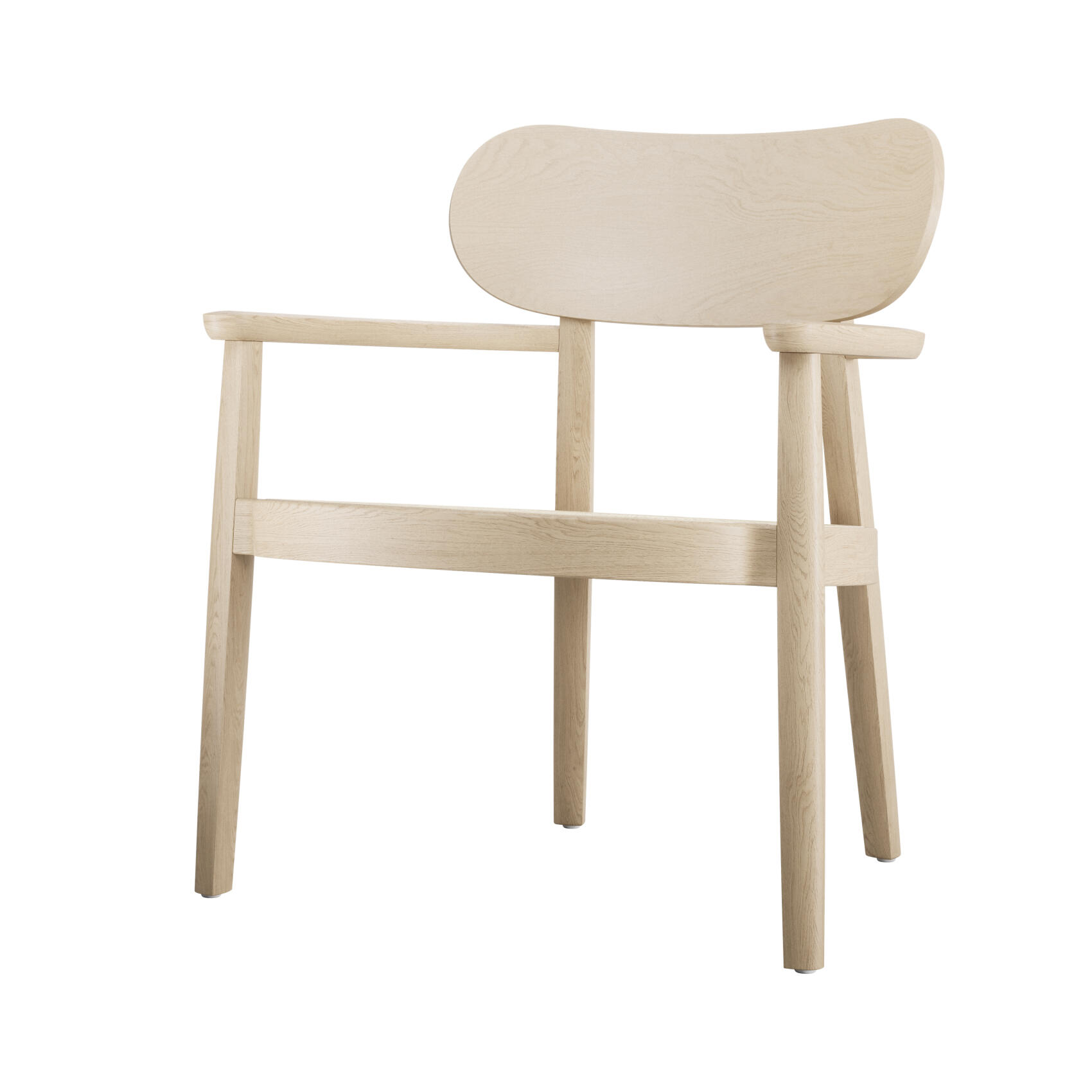 Wooden armchair with armrests 119 MF Thonet 