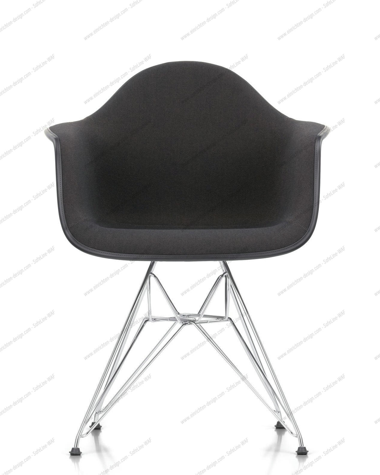 Eames Plastic Arm Chair DAR Chair Fully upholstered Vitra