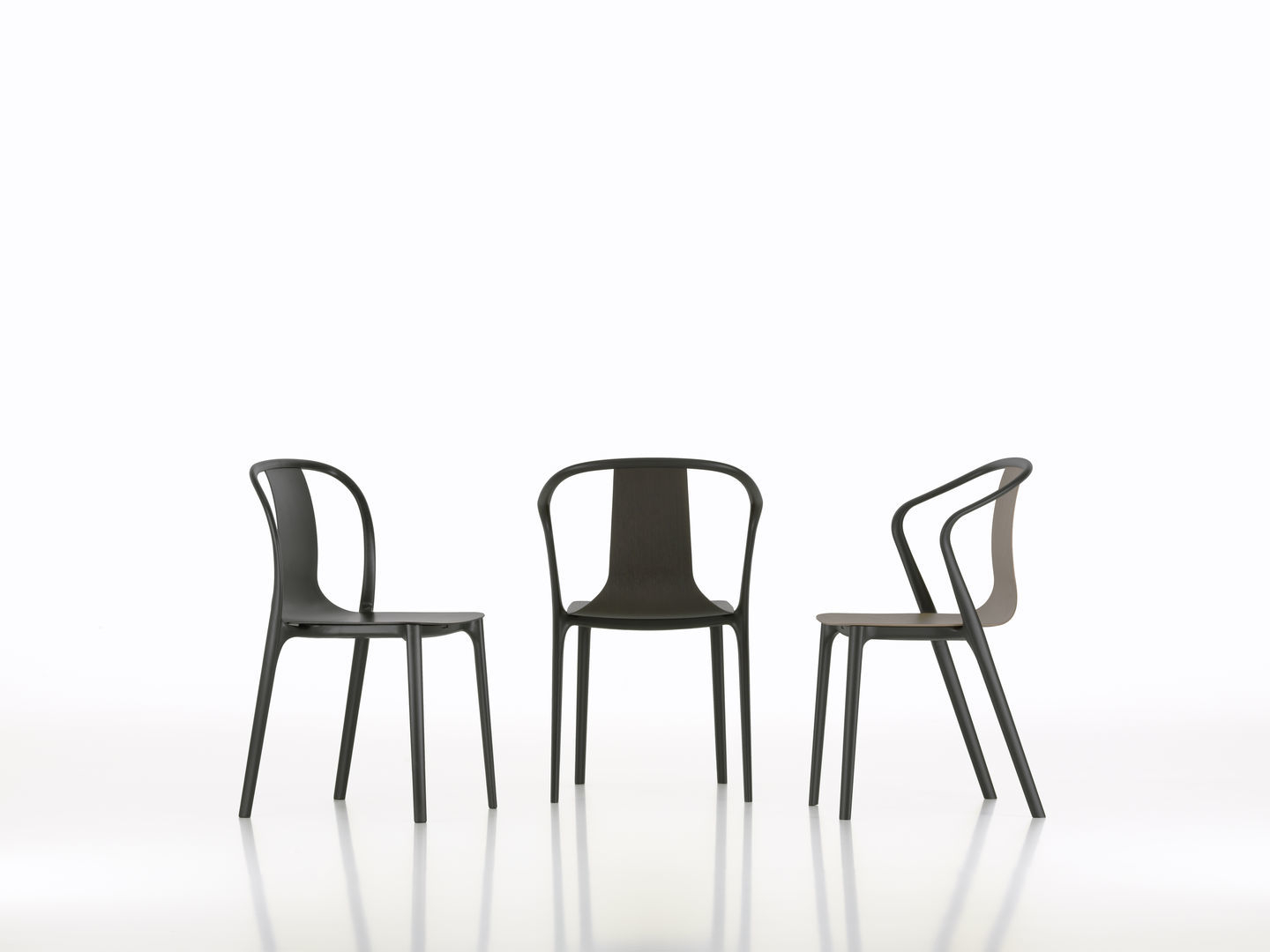 Belleville Chair Wood Vitra