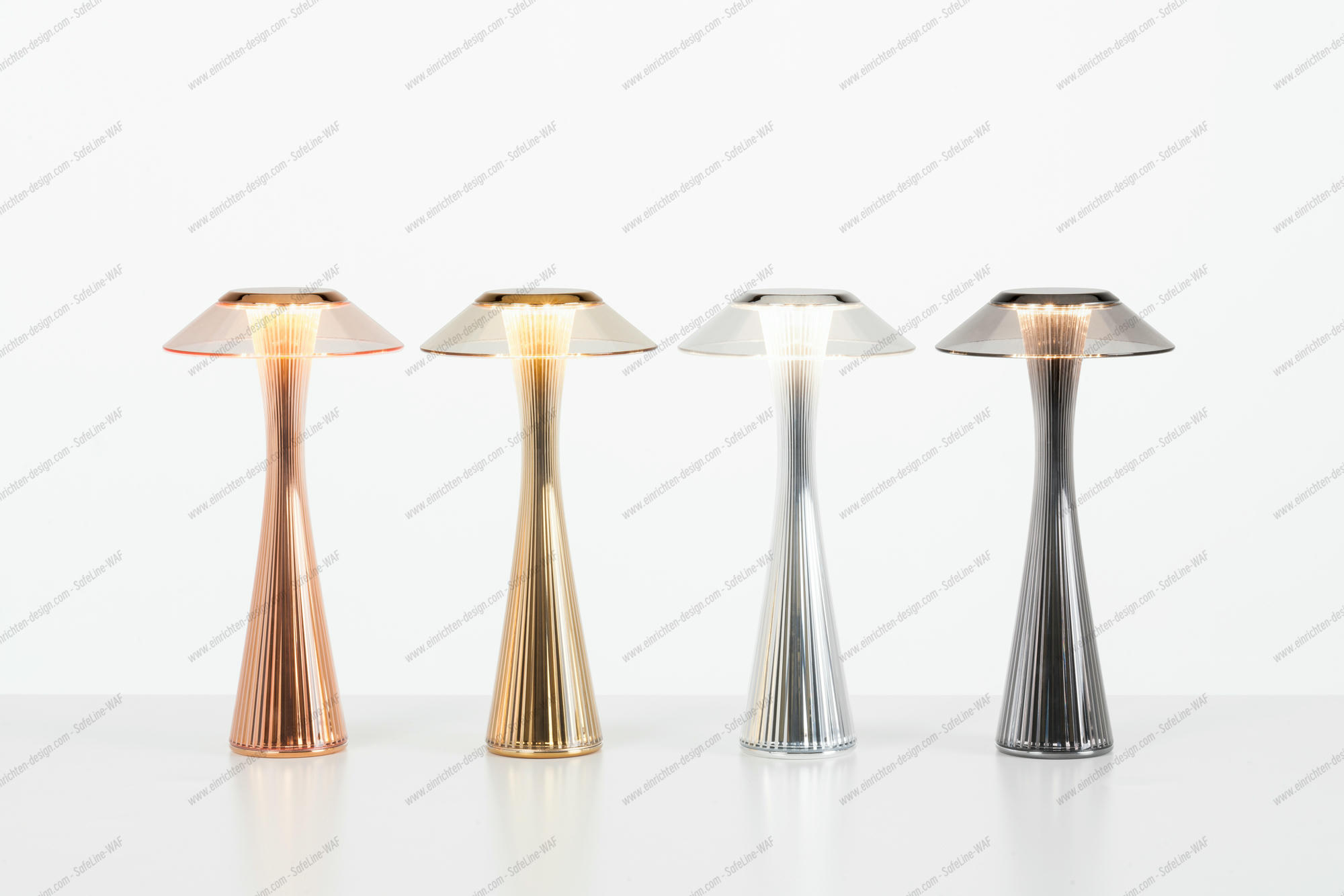 Space table lamp Outdoor Chrome Kartell