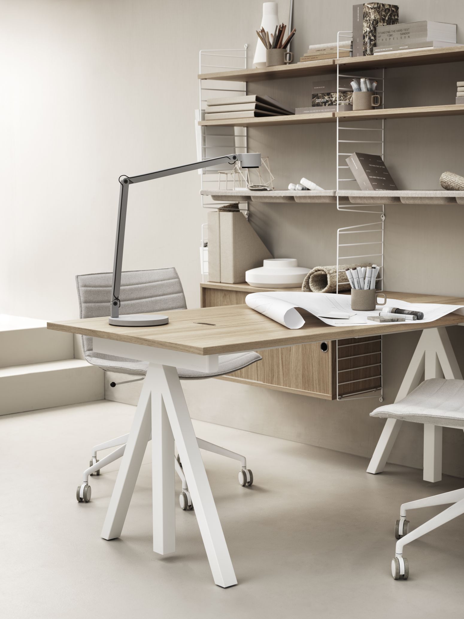 Desk Fix String Furniture Oak