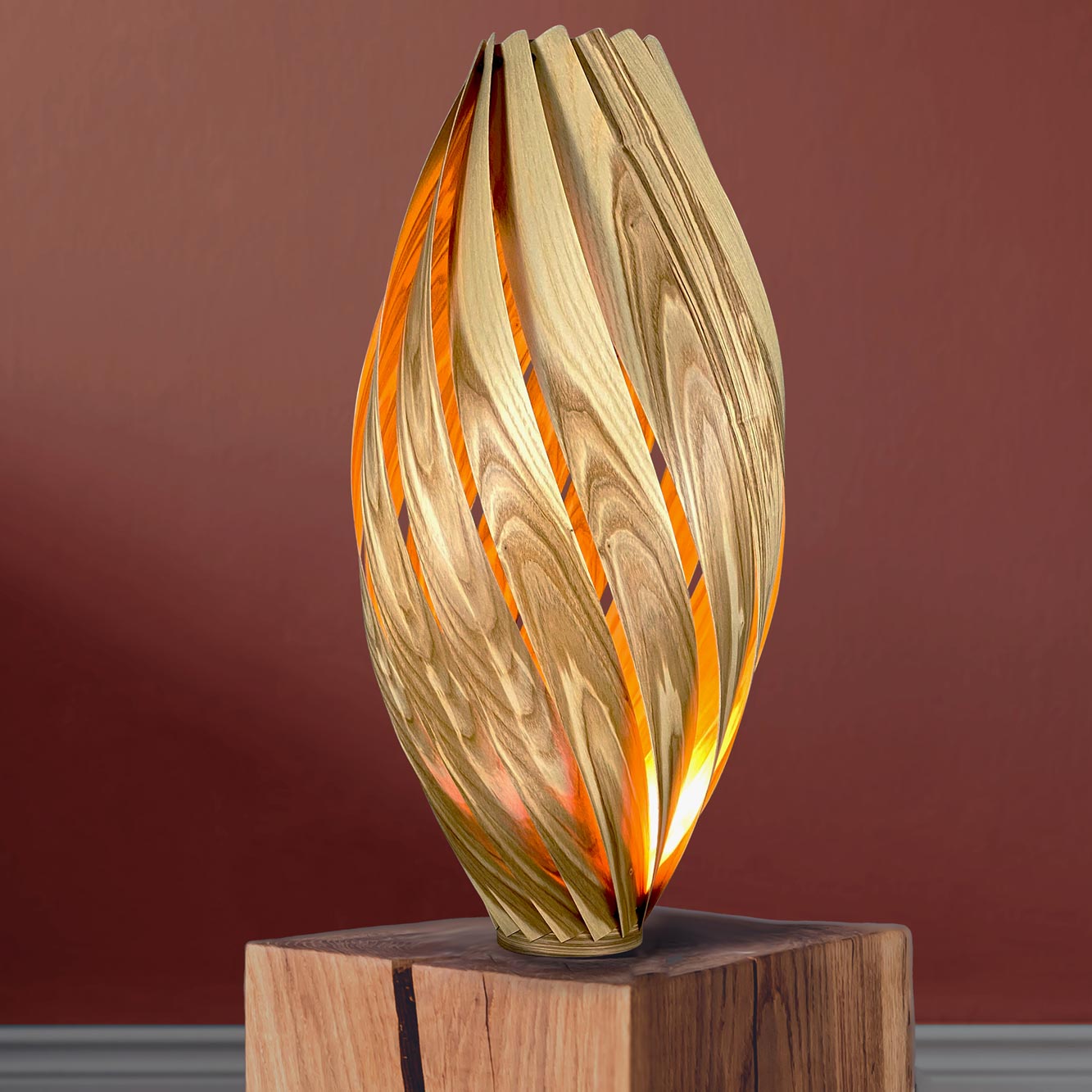 Ardére Floor lamp Olive ash H70 cm Gofurnit