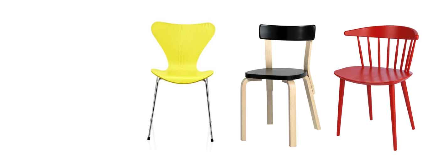 Wooden chairs