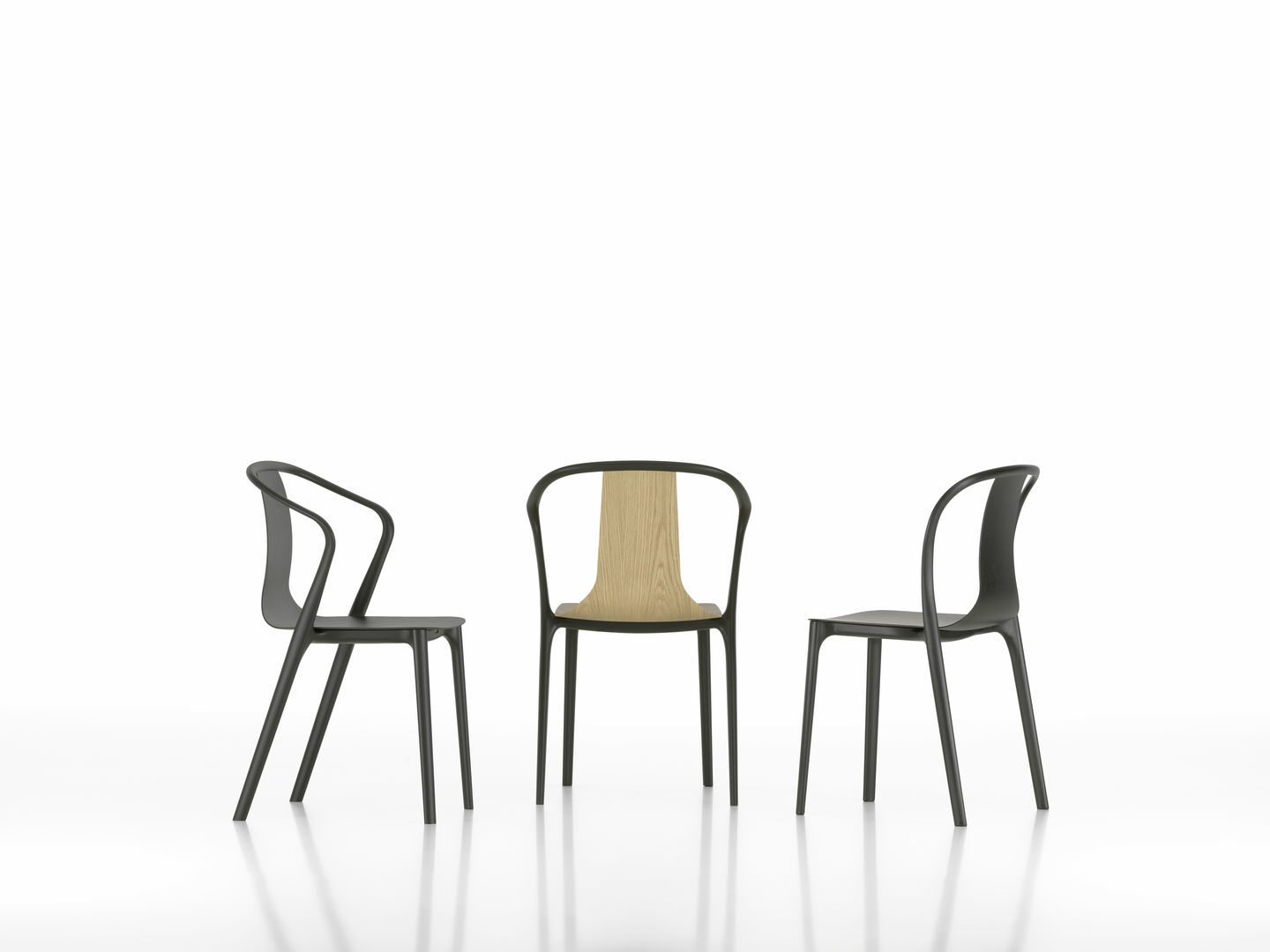 Belleville Chair Wood Vitra