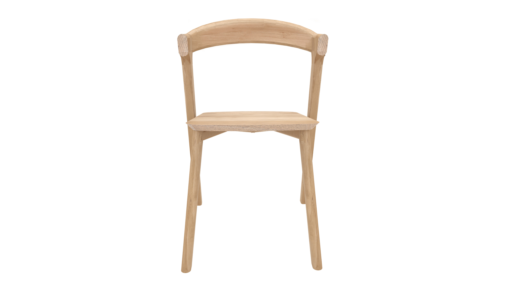 Bok chair oak without armrests Ethnicraft