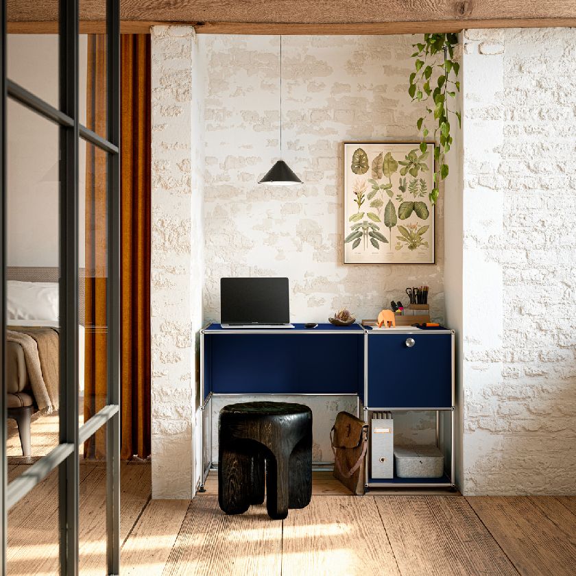 USM Haller desk B21 pure white