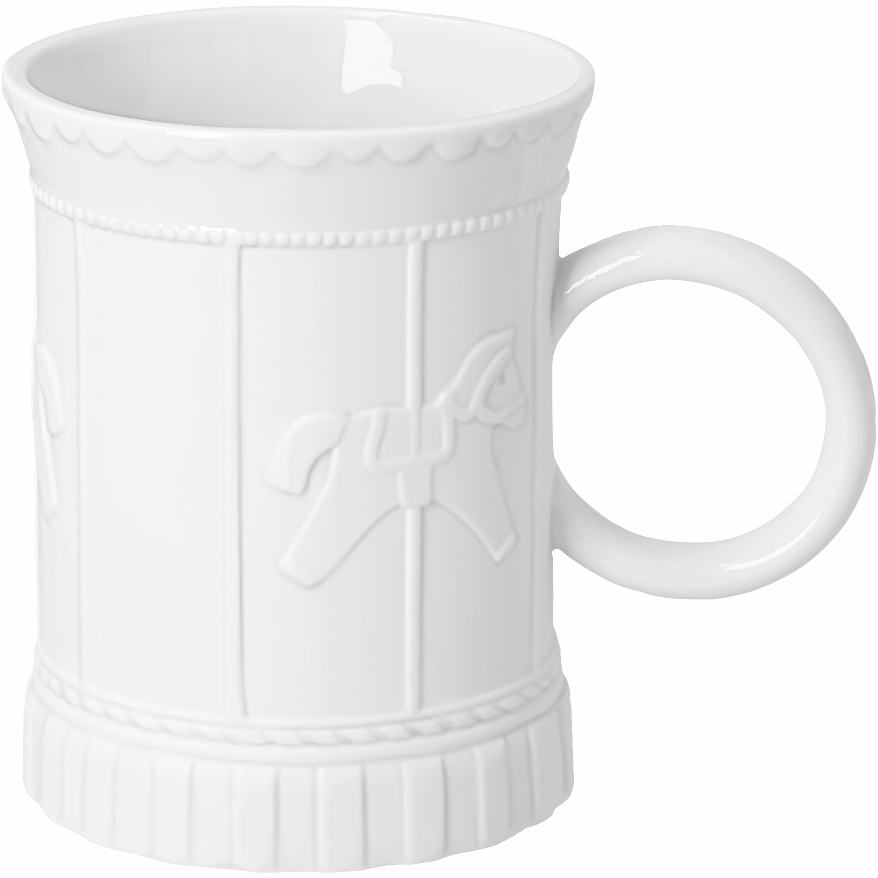 Carousel cup stripes wheels