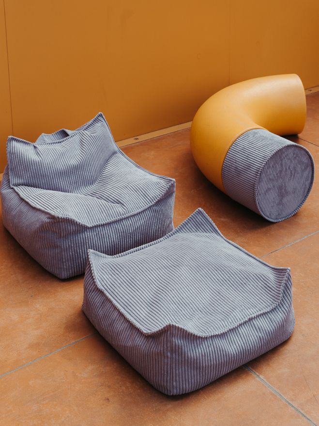 Children's beanbag armchair wide cord Wigiwama