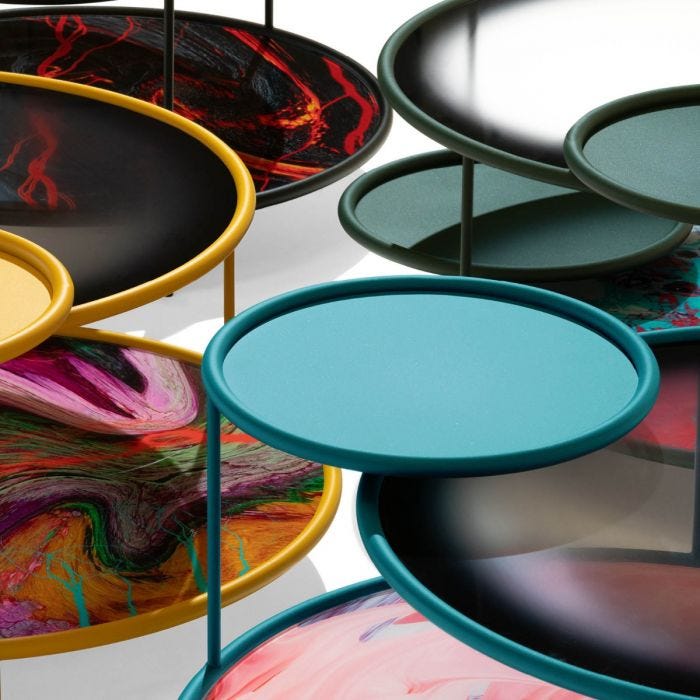 Sangaku Coffee Table Blue/Candyland Driade