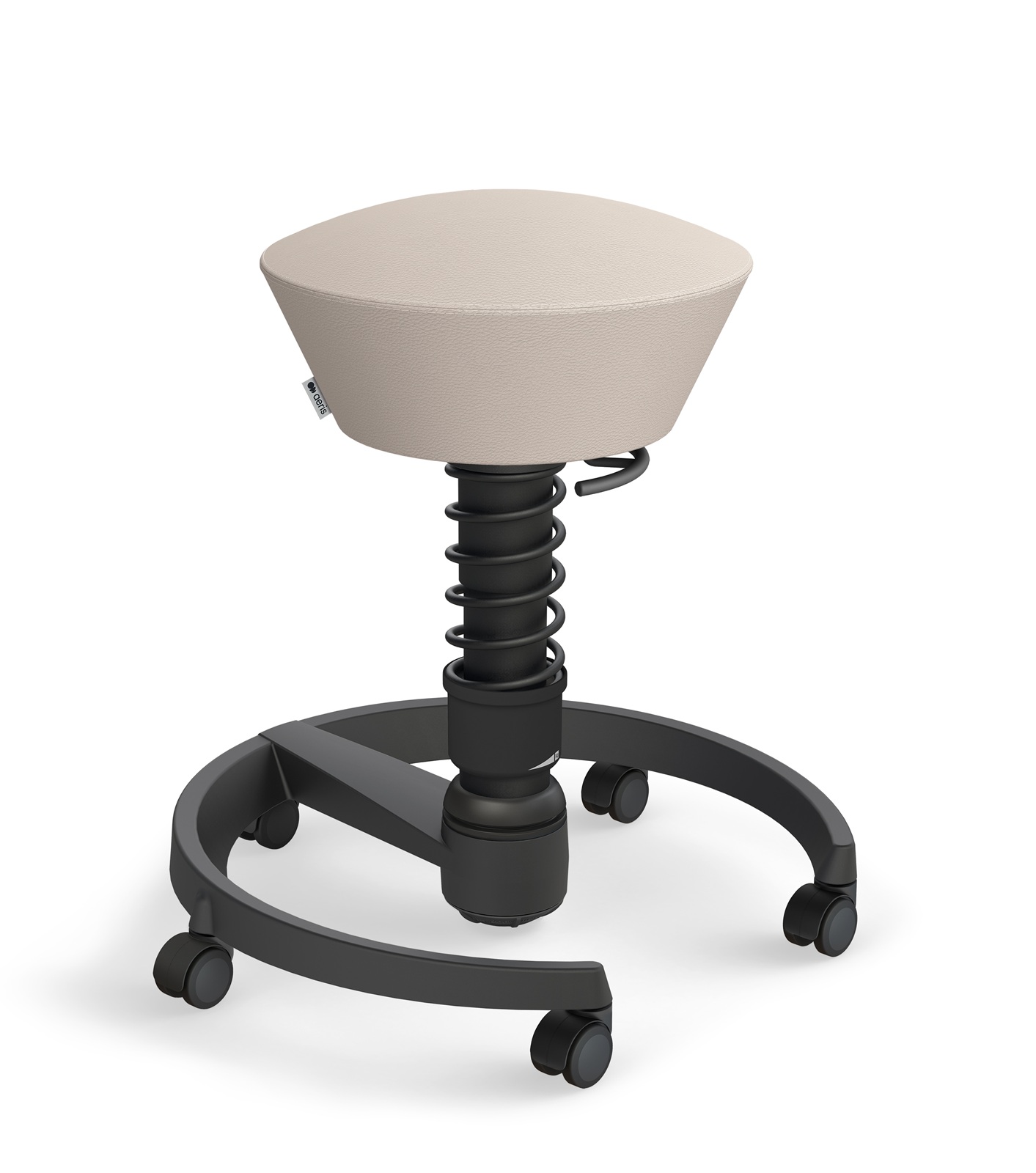 Swopper on Wheels Stool Frame Black LIMITED EDITION Aeris
