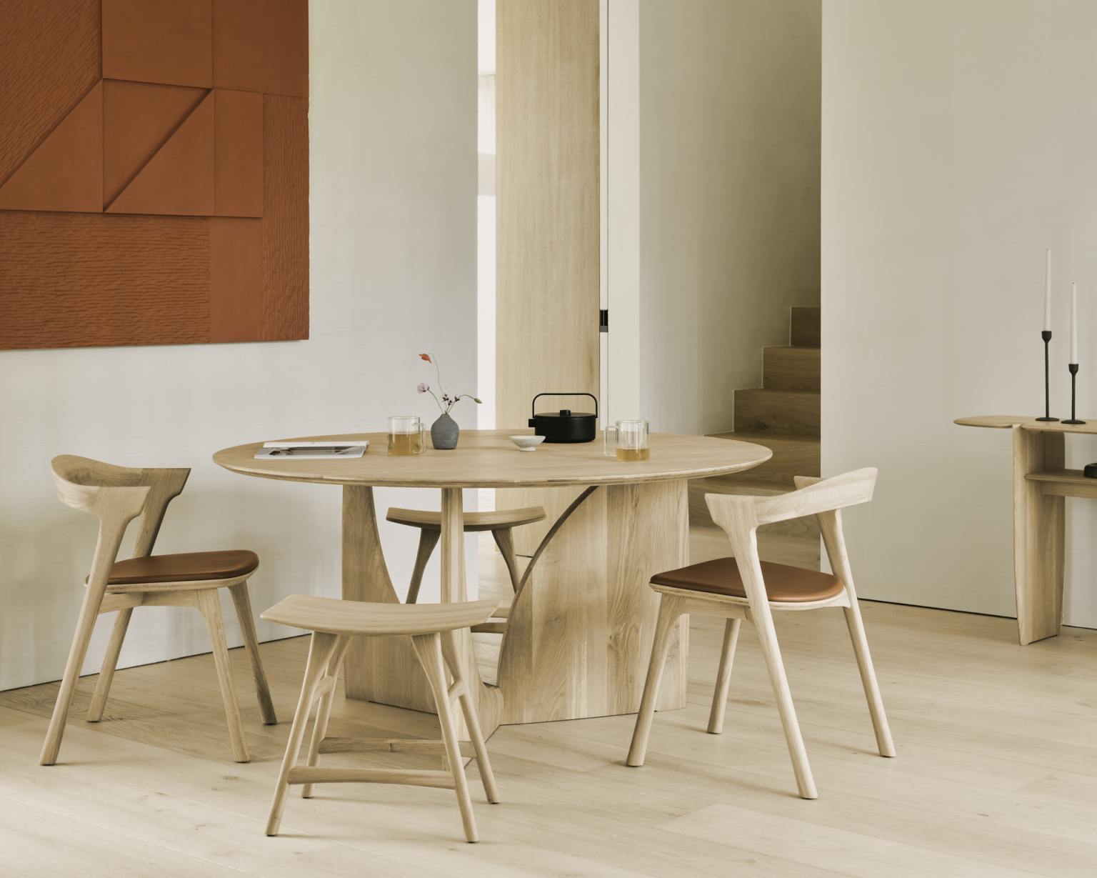 Geometric Dining Table round dining table Ethnicraft