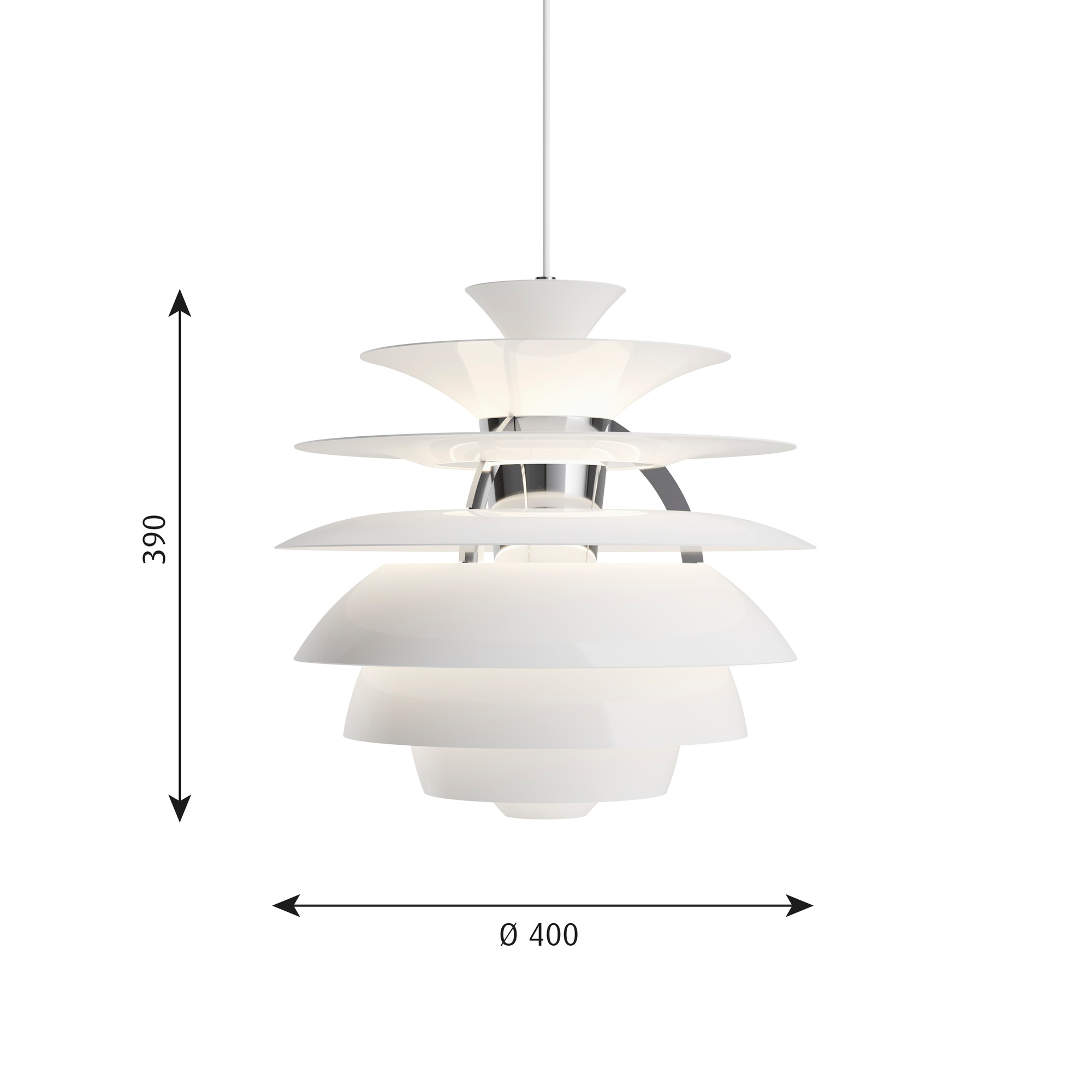 PH Snowball pendant light Louis Poulsen