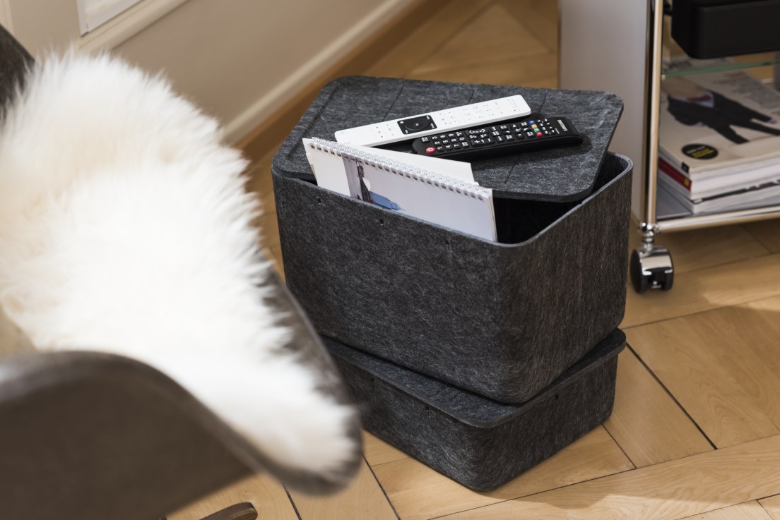 USM Haller Inos Box high with tray