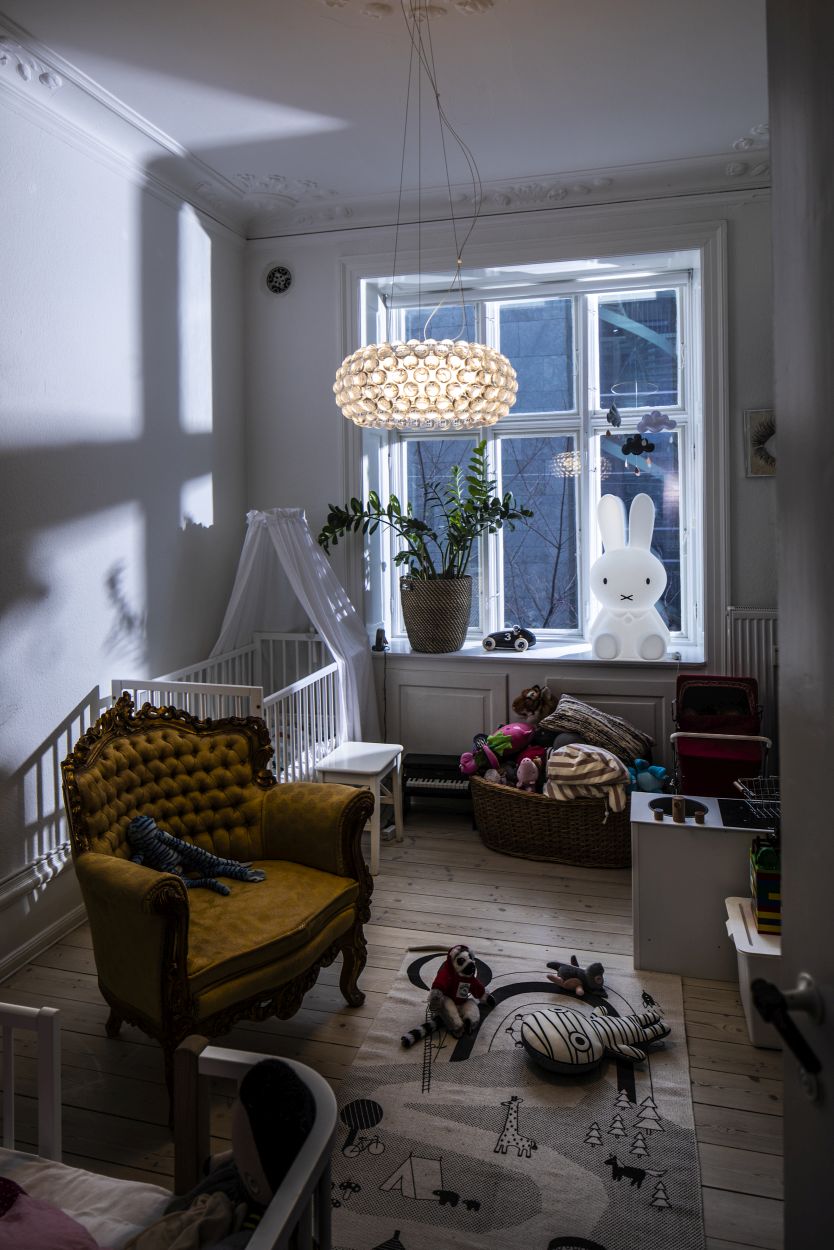 Caboche Plus Media Pendant light R7s - Transparent Foscarini