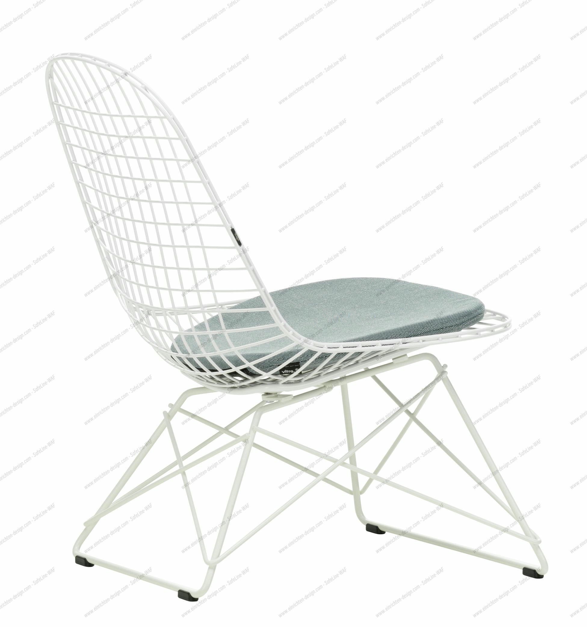 LKR-5 Wire Chair Chair with Seat Cushion Vitra