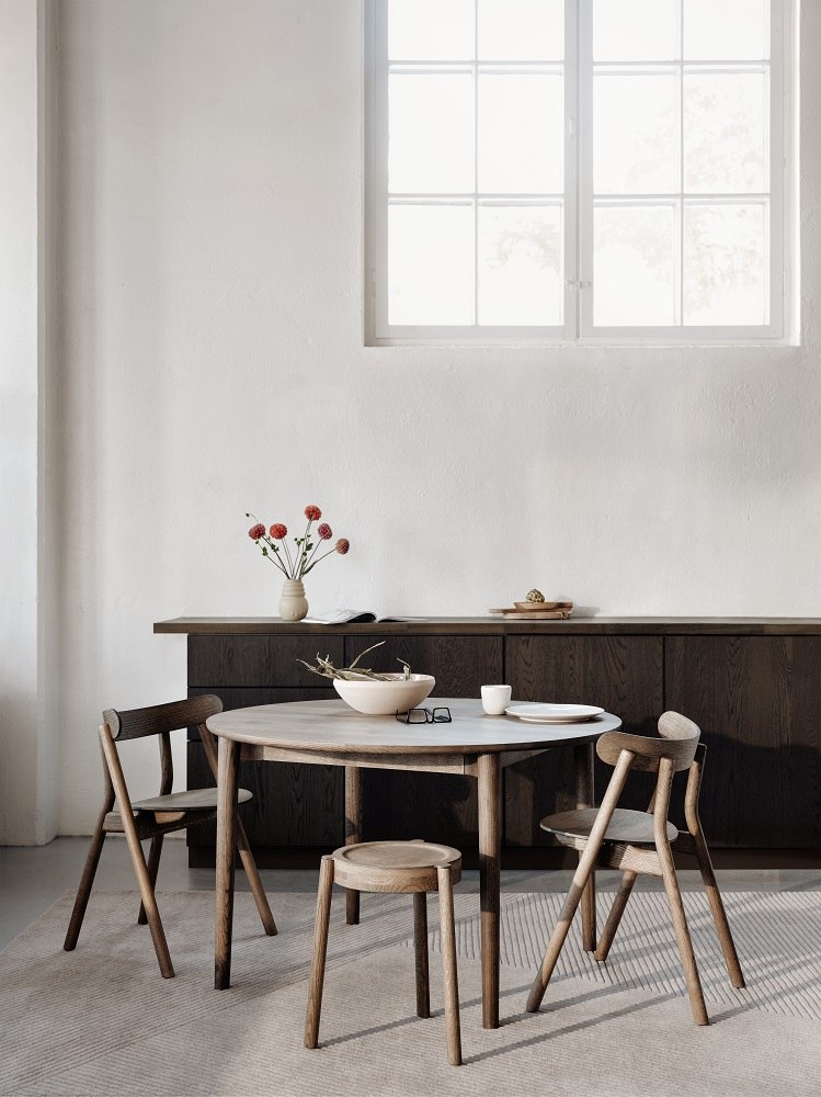 Insert plates for Expand Circular round table / dining table Northern