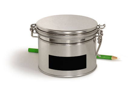 Tea tin set of 3 Side by Side SINGLE PIECES