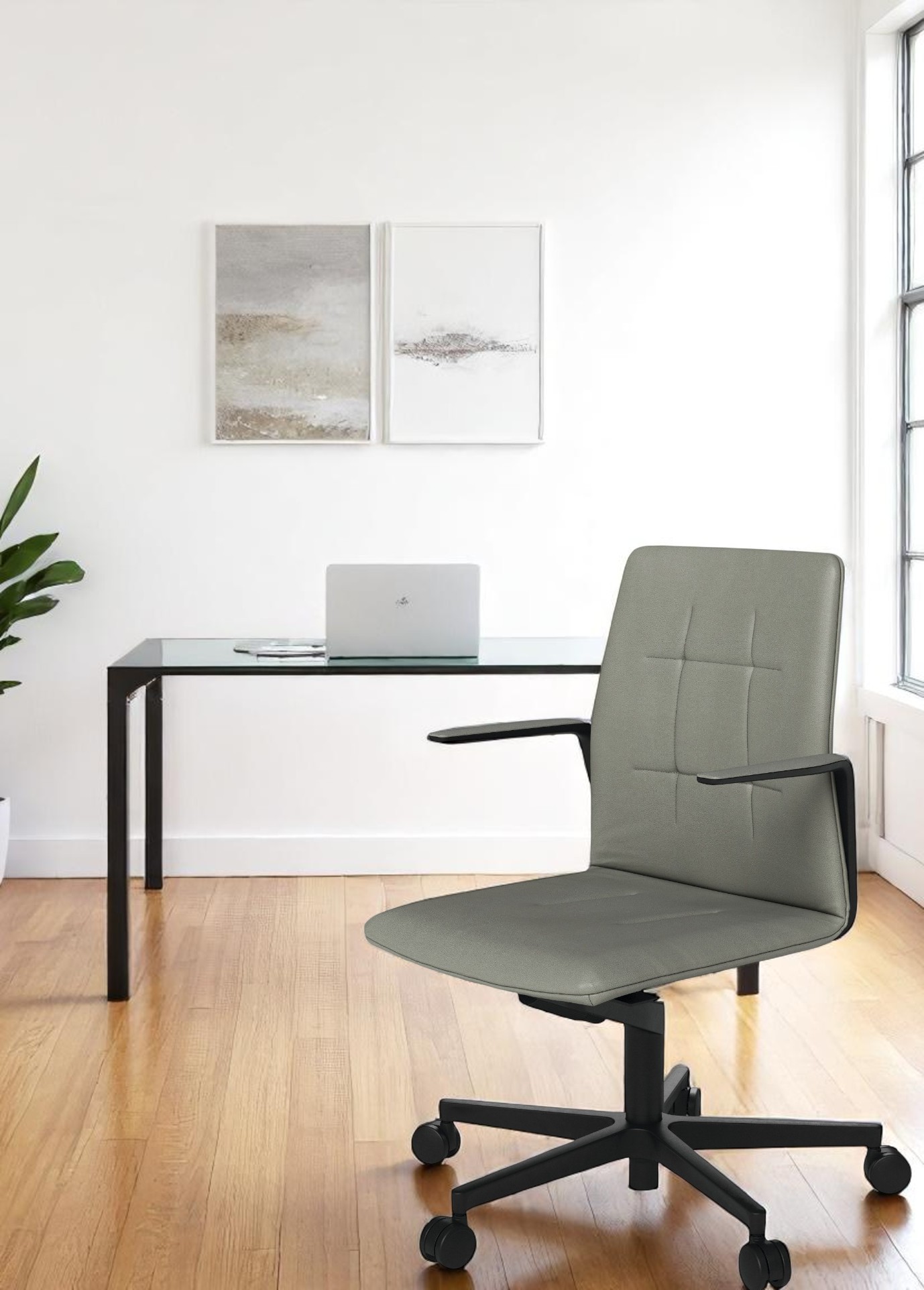 Leadchair Evo swivel chair / office swivel chair with five-star base Walter Knoll