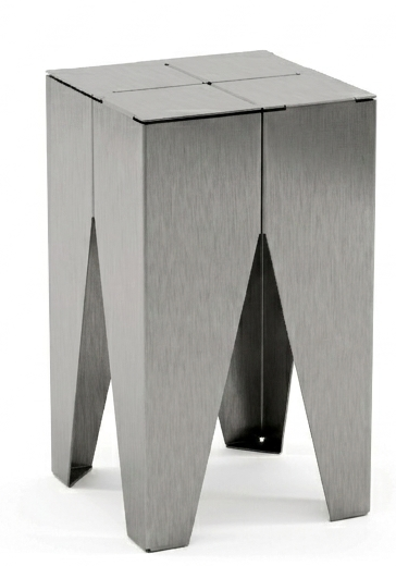 Backenzahn Steel Stool/Side Table e15