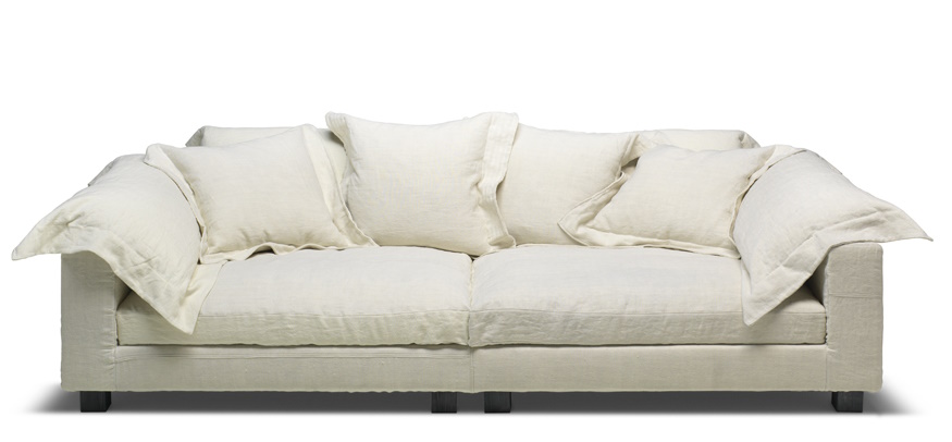 Nebula Nine Sofa 280x110 cm 3 seater sofa Moroso Diesel Fibres - Indigo blue