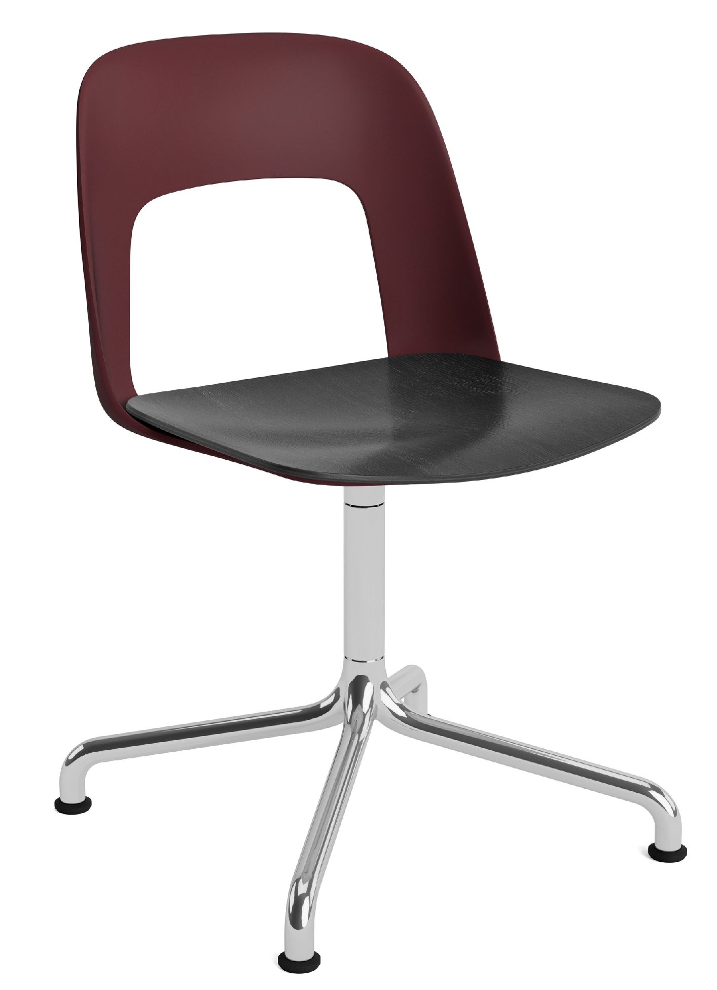 Layout Side Chair 152 4-star swivel chair Hay 