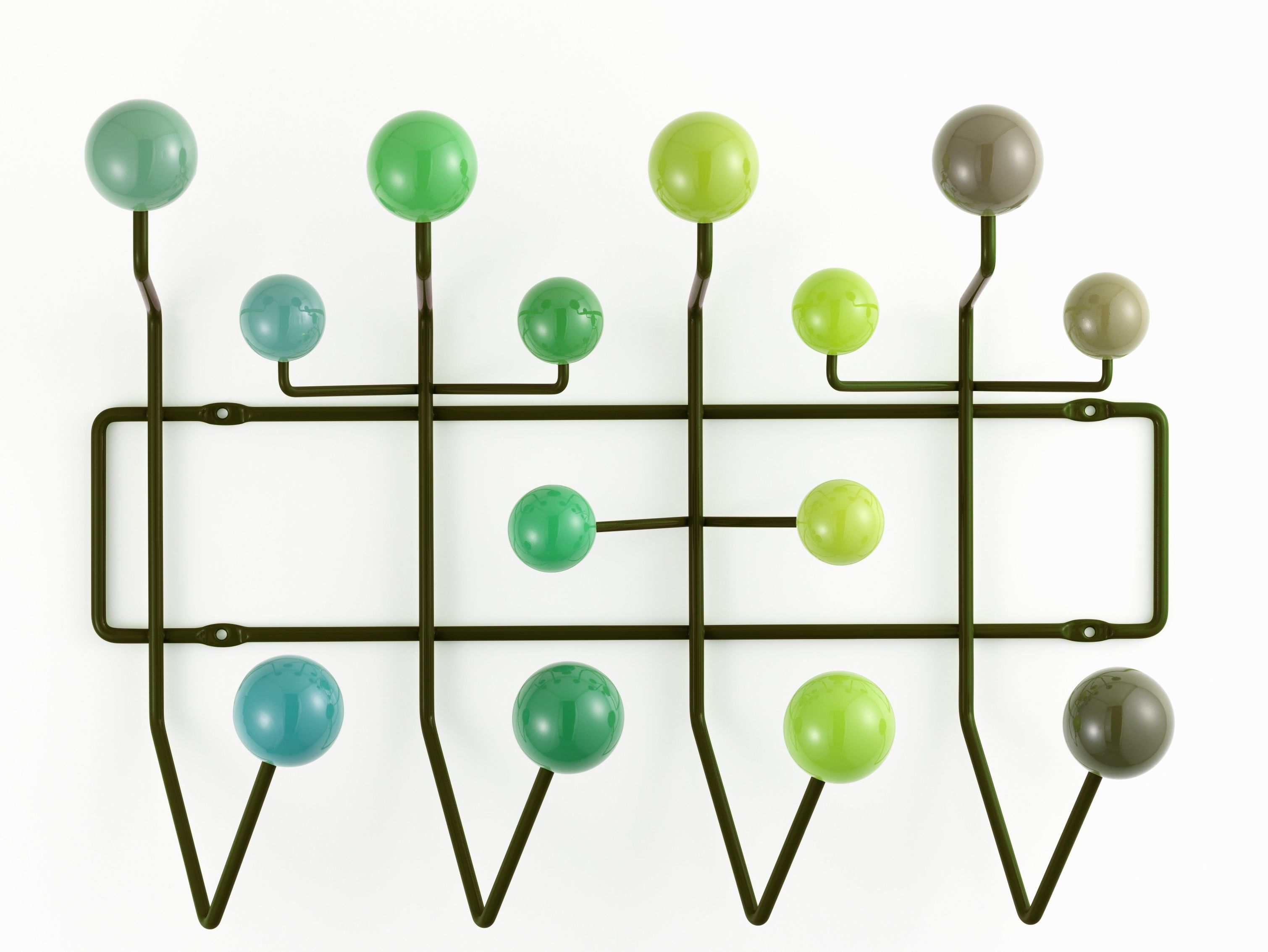 Eames Hang it all wardrobe green Vitra