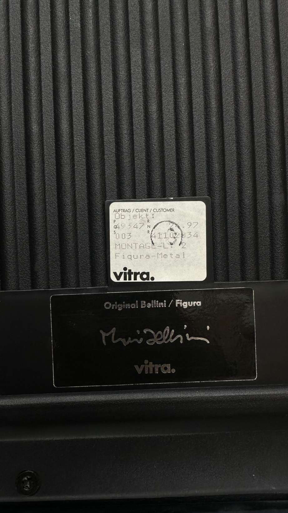 Figura metal cantilever chair Vitra USED MODEL