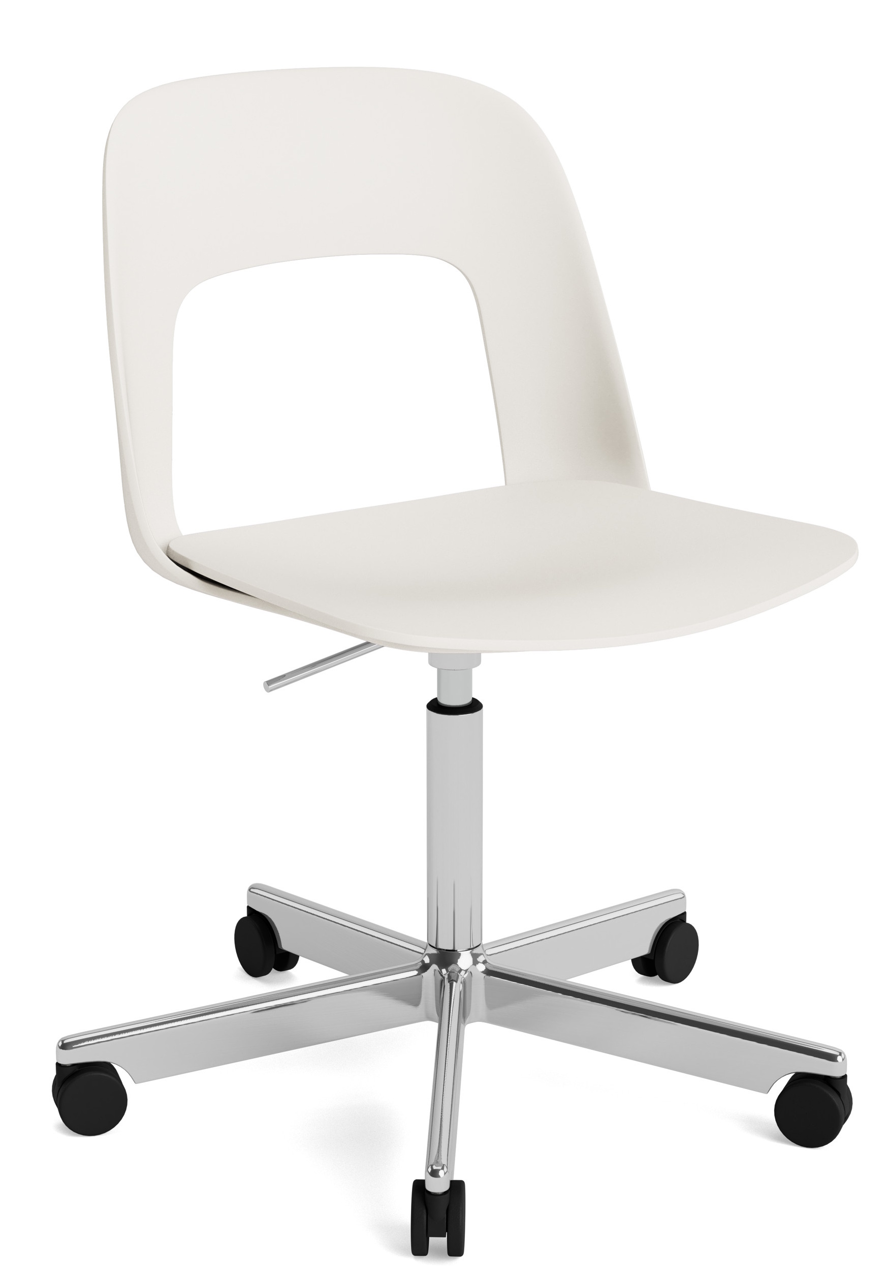 Layout Side Chair 141 5-star swivel base chair Hay   