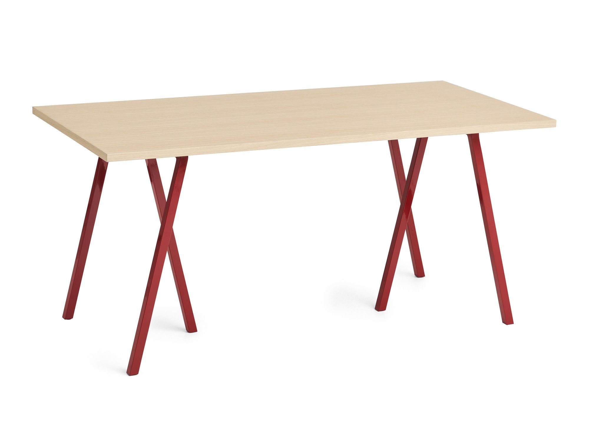 Loop Stand Table Inclusive Support Table / Dining Table 160 Hay