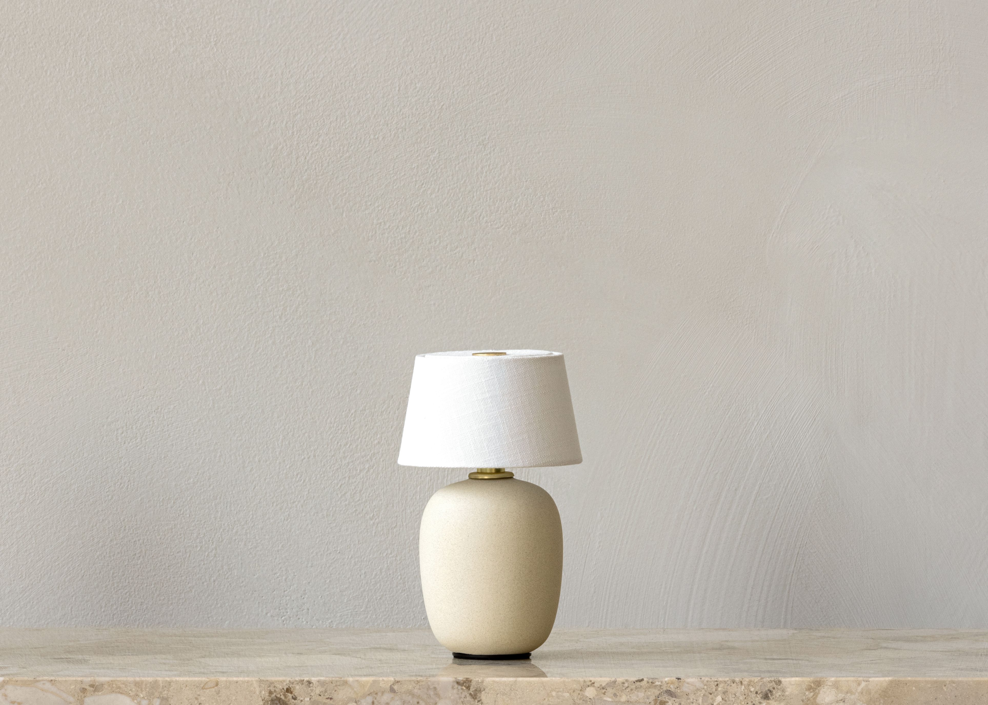 Torso portable table lamp Sand Battery light Audo