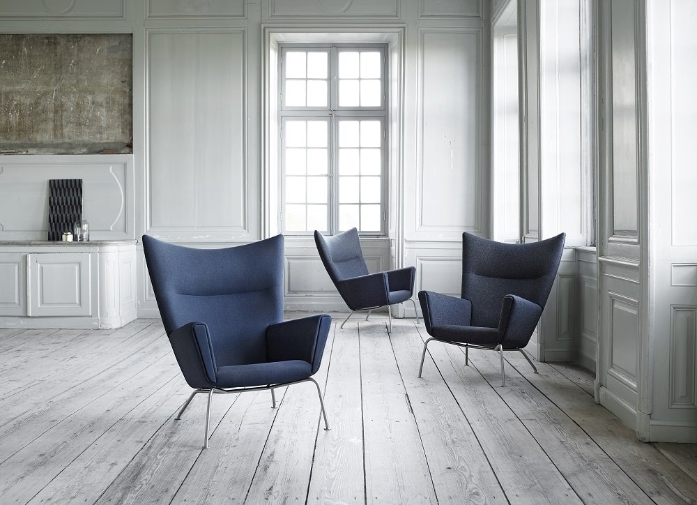 CH445 Wing chair armchair Carl Hansen & Søn Mood 1101