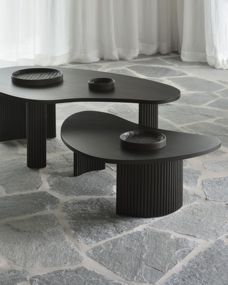 Boomerang Coffee Table Mahogany Ethnicraft