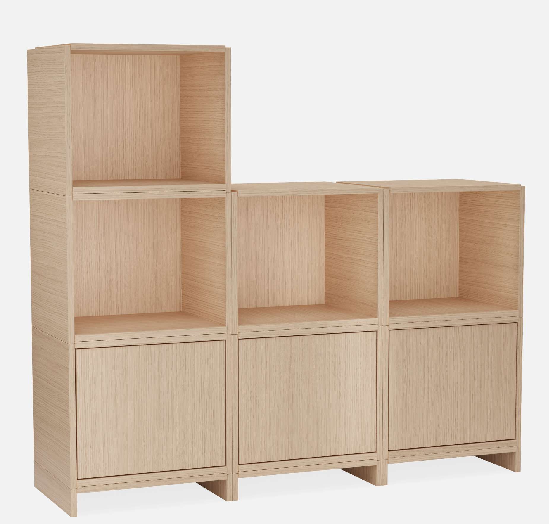 Bricks System F Shelf Woud