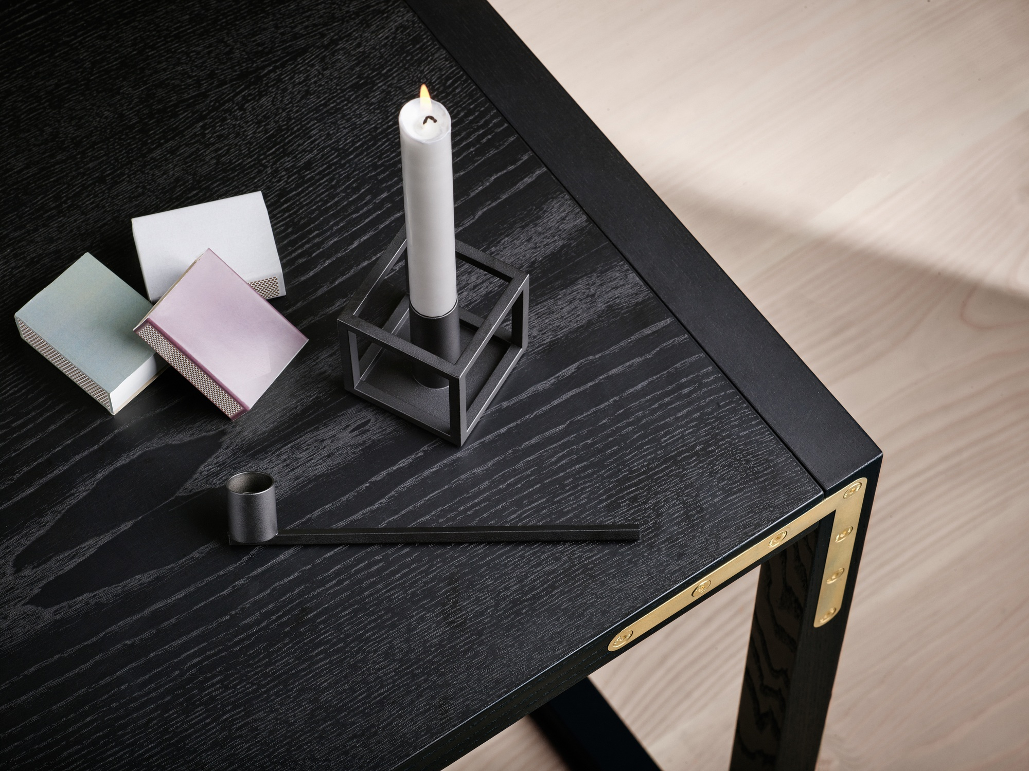 Kubus 1 Candleholder Audo White SINGLE PIECES