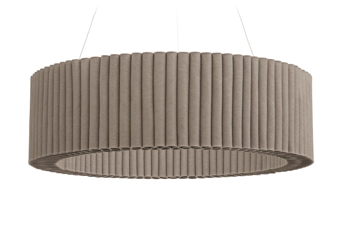 Wave ceiling object incl. suspension device Hey Sign
