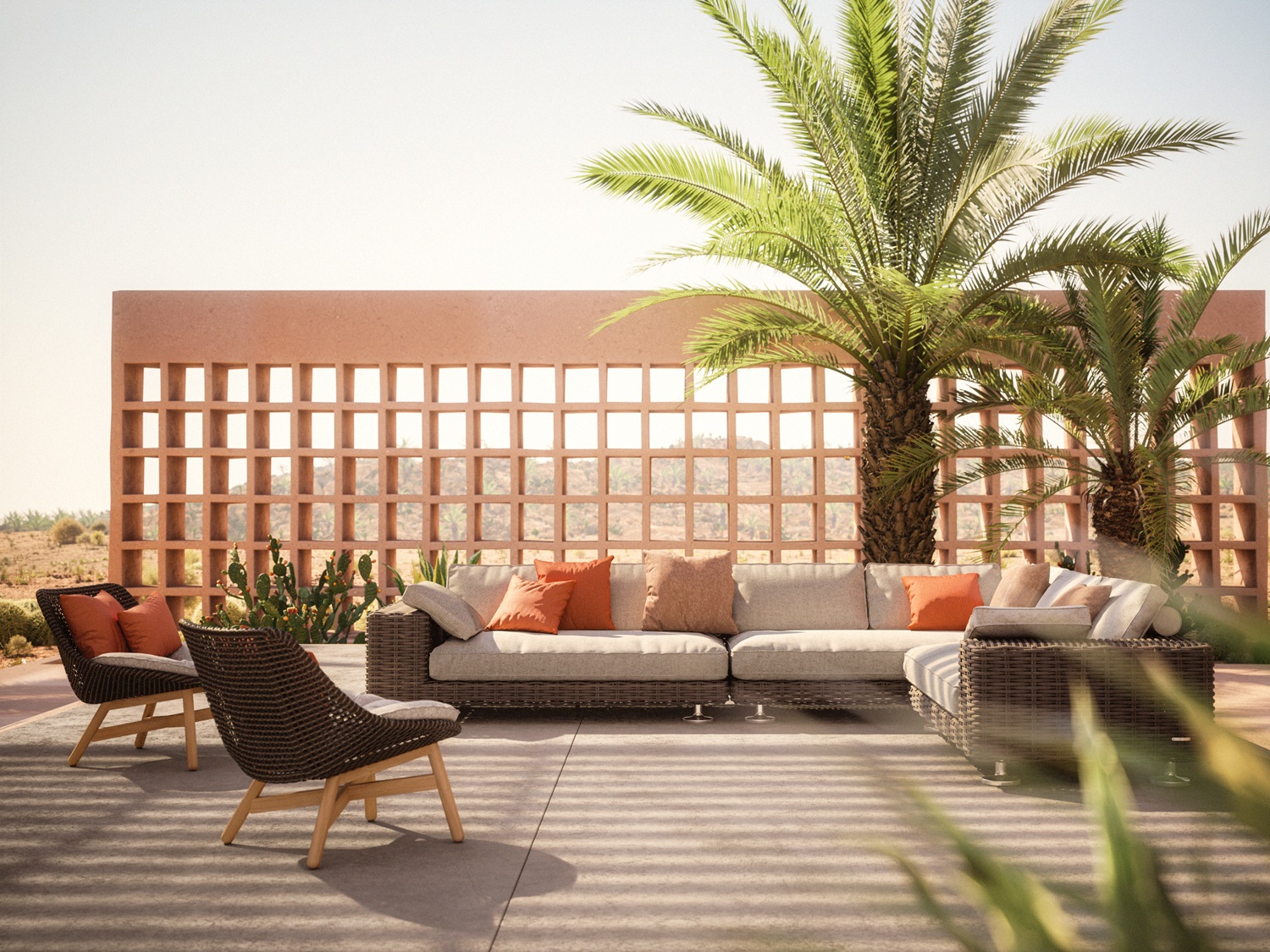 Mbrace Outdoor Club Chair Dedon