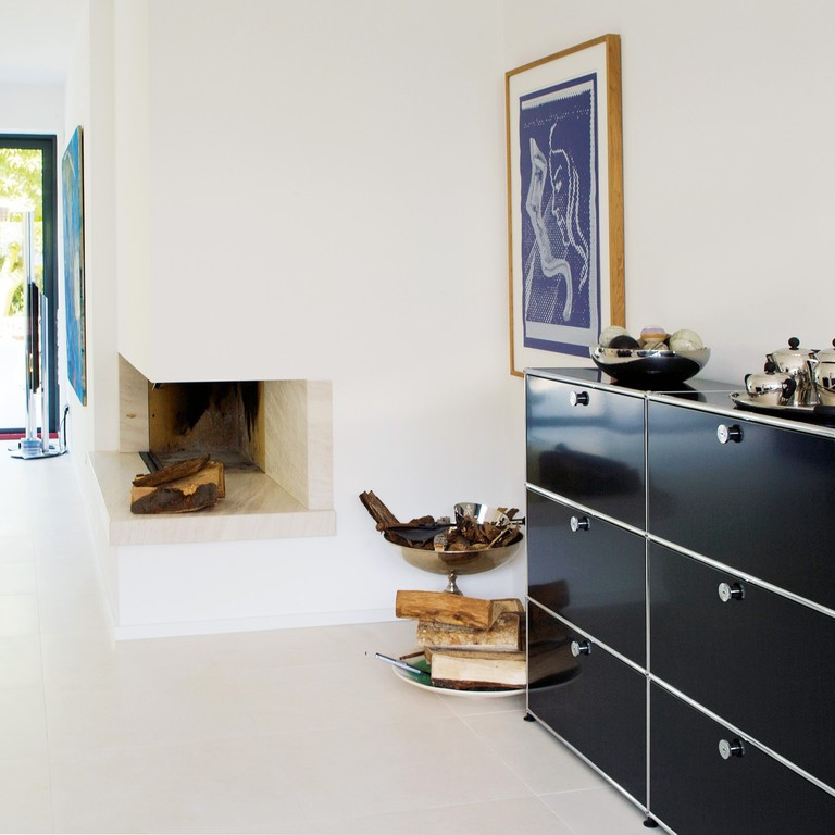 USM Haller Highboard breite Version lichtgrau