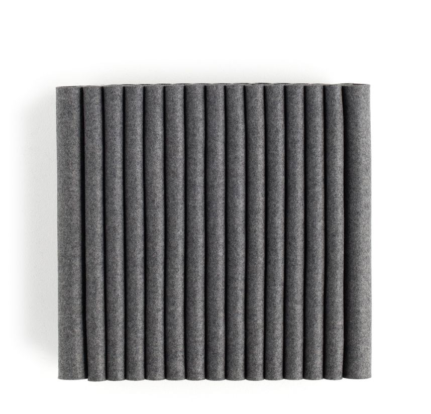 Wave square wall module motif vertical incl. 2 wall brackets Hey Sign