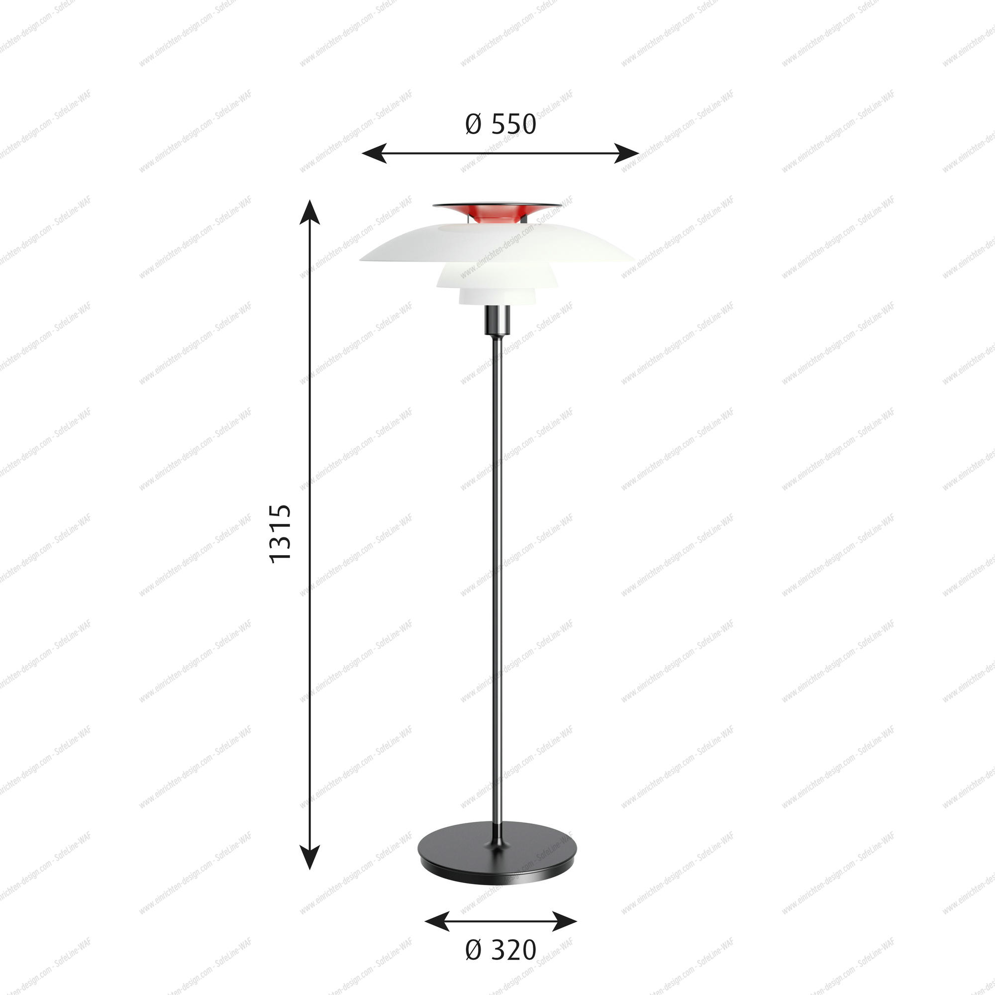 PH 80 floor lamp Louis Poulsen
