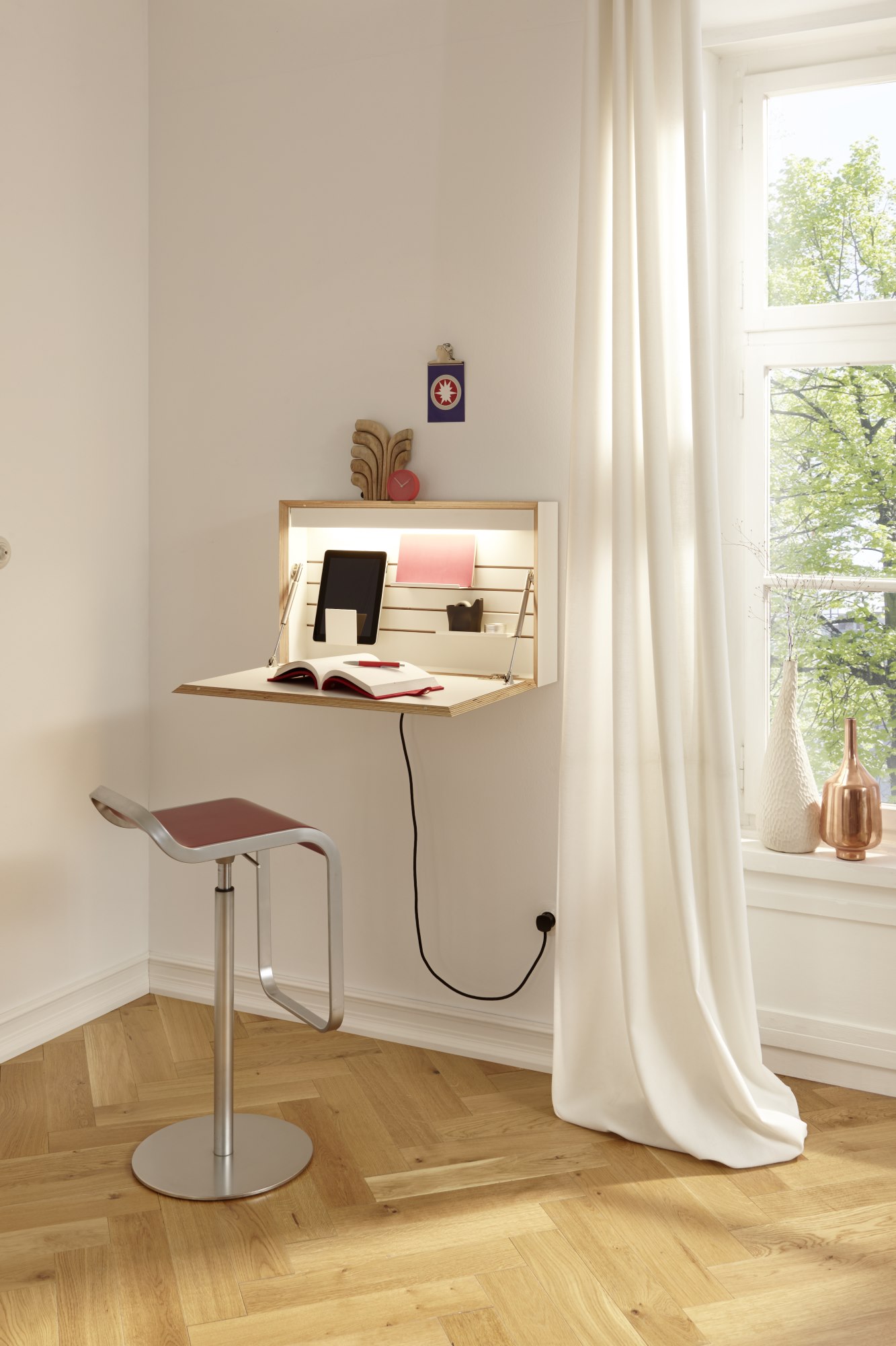 Flatbox bureau Mueller Moebelwerkstaetten