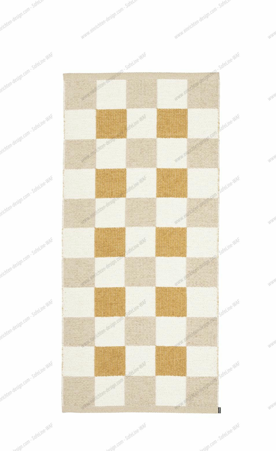 Pix Rug 70x160cm beige Pappelina